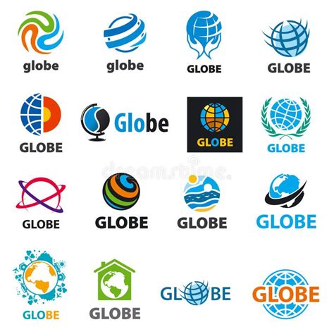 Collection Of Vector Logos Globes Biggest Collection Of Vector Logos