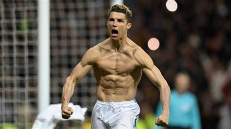 Cristiano Ronaldo Celebrates After Scoring A Late Tie Deciding Penalty