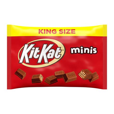 Kit Kat Minis Milk Chocolate Wafers King Size Shop Candy At H E B