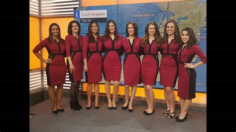 Meteorologists Wear Identical Dresses To Promote Women With