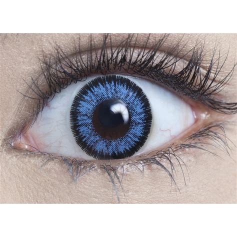 Real Blue Contact Lenses Day Use Natural Lens Free UK Delivery