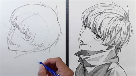How To Draw Toge Inumaki Jujutsu Kaisen Easy Step By Step Easy Drawings
