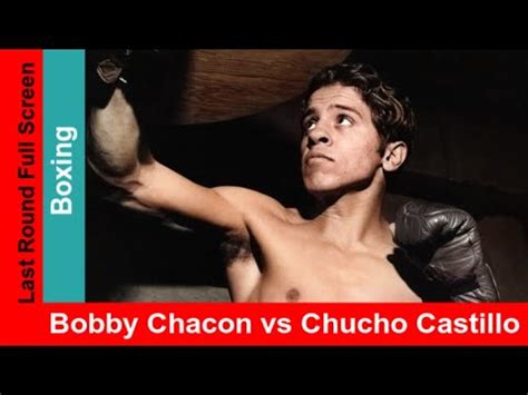 Bobby Chacon Vs Chucho Castillo Widescreen Last Round Technical Knockout Boxing Match