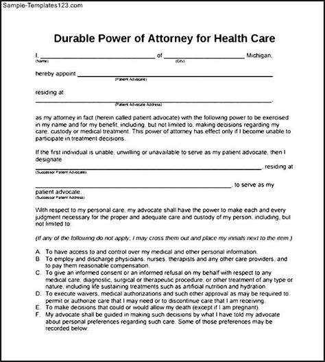 List Of Ny State Power Of Attorney Form References Power Of Attorney