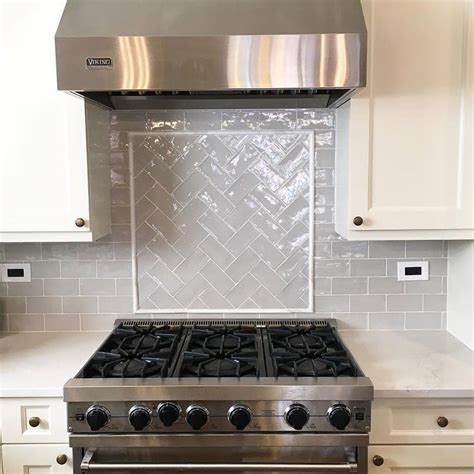 Tiles look dark brown so go with a medium to dark gray grout and let the arabesque tile stand out but in a subtle way. Lancaster Dove Gray 3x6 Polished Ceramic Tile ...