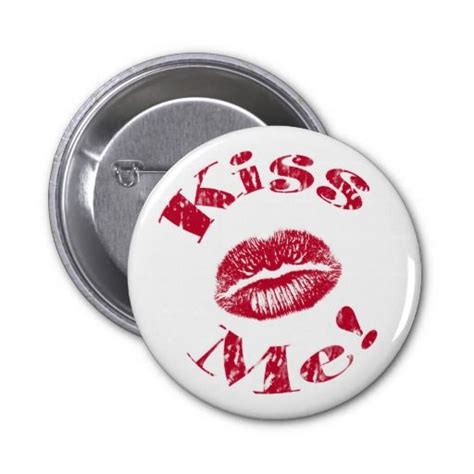 Kiss Me Red Lips Button With Images Red Lips Buttons