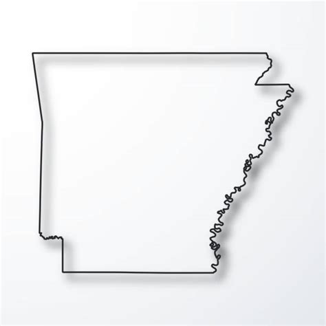 Arkansas Outline Pic Stock Photos Pictures And Royalty Free Images Istock