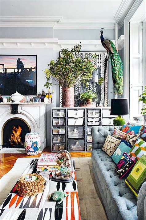 54 Comfy Modern Eclectic Living Room Decorating Ideas 27