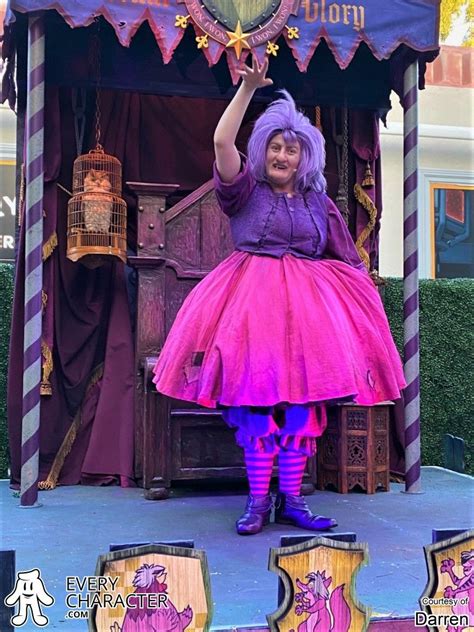 Information On And Pictures Of Disneys Madam Mim Complete With Interaction Tips Photo Tips And