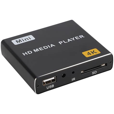 4K 1080P Full-HD Digital Media Player HDMI USB Android Home Music Video ...