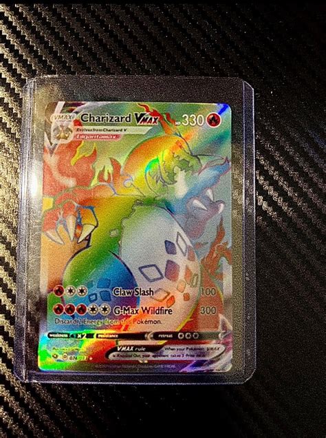 Mavin Pokémon Charizard VMAX Rainbow Rare