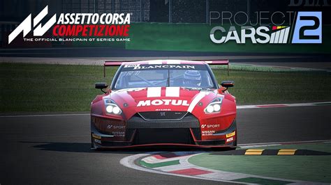 Assetto Corsa Competizione Vs Project CARS 2 YouTube