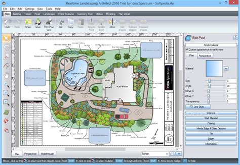 Application includes all tools to create plans, 3d presentations, and cad drawings of landscape designs. Download Realtime Landscaping Architect 2020 (20.04)