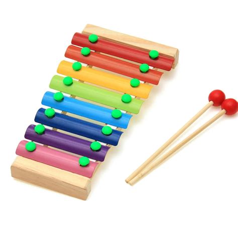 Baby Kid Musical Toys Xylophone Wisdom Development Wooden Instrument In