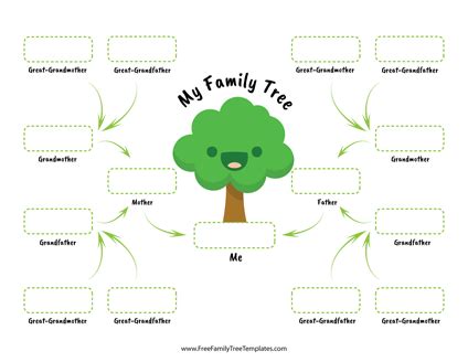 Click any family tree template to see a larger version and download it. 42+ Family Tree Templates for 2018: Free PDF, DOC, PPT ...