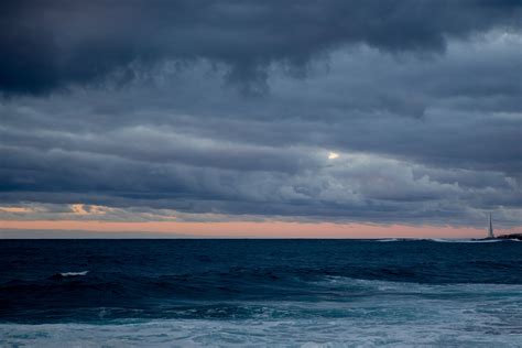 Ocean Under Cloudy Sky · Free Stock Photo