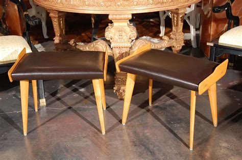 Pair Of Italian Mid Century Benches By Carlo Di Carli At 1stdibs