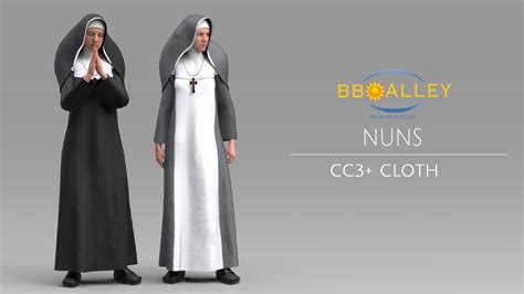 Nuns Character Creator Outfit Reallusion Content Store