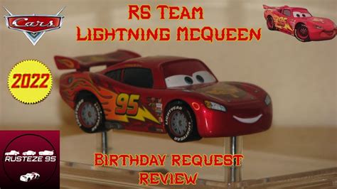 Pixar Cars 2 2015 Metallic Rs Team Lightning Mcqueen Birthday Request