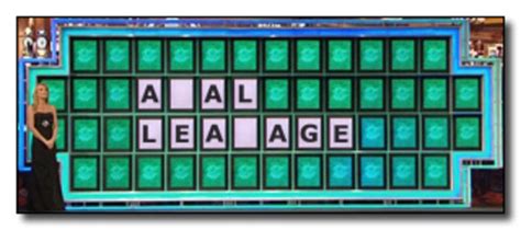 Leakage Wheel Of Fortune Puzzle Board Parodies Know Your Meme