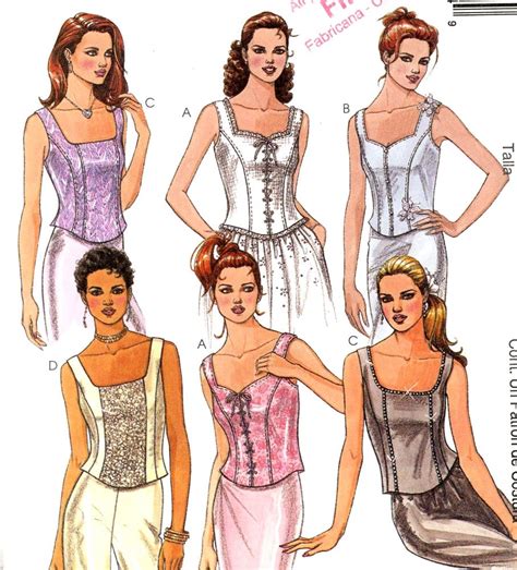 Corset Top Sewing Pattern