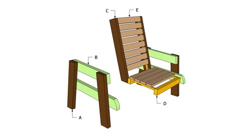 Wood Deck Chair Plans Easy Diy Woodworking Projects Step By Step How