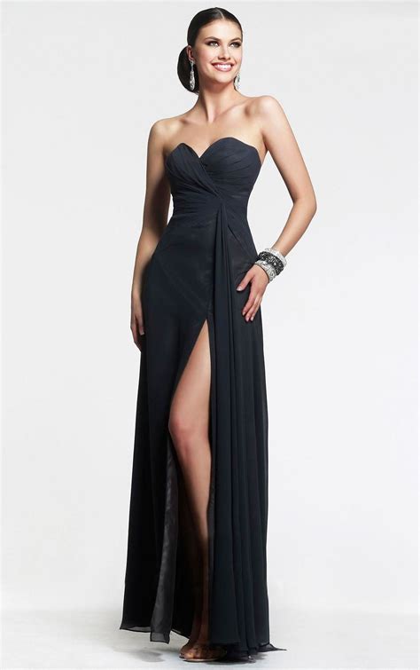 Siyah Uzun Abiye Modelleri Gece Elbiseleri Ak Am Elbiseleri The