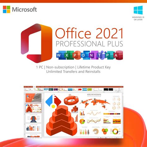 Microsoft Office Professional Plus 2021 Product Key For 1 Pc Lifetime