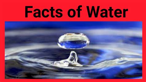 Properties And Facts Of Water ~ Bzu Science