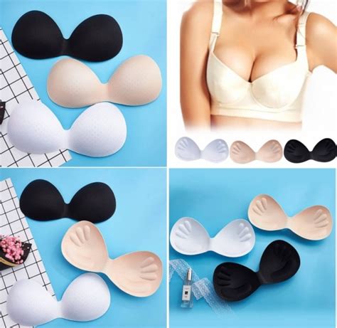 Celly Women Foam Top Push Up Bra Pads Insert Breast Enhancer For Bikini
