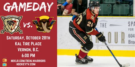 They are a part of the british columbia hockey league (bchl) and play in the interior conference. GAME PREVIEW: Warriors Visit Vipers In Interior Division ...