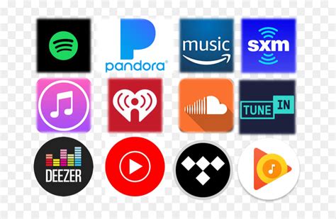 Music Streaming App Icons Deezer Png Hd Icon Transparent Png Vhv