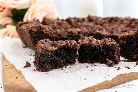 Easy Chocolate Cake Mix Brownies Make Brownies From A Cake Mix