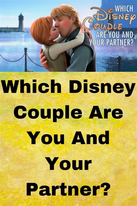 Which Disney Couple Are You And Your Partner Disney Couples Couples Fun Quizzes