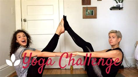 The Couples Yoga Challenge Lesbian Couple Edition Youtube