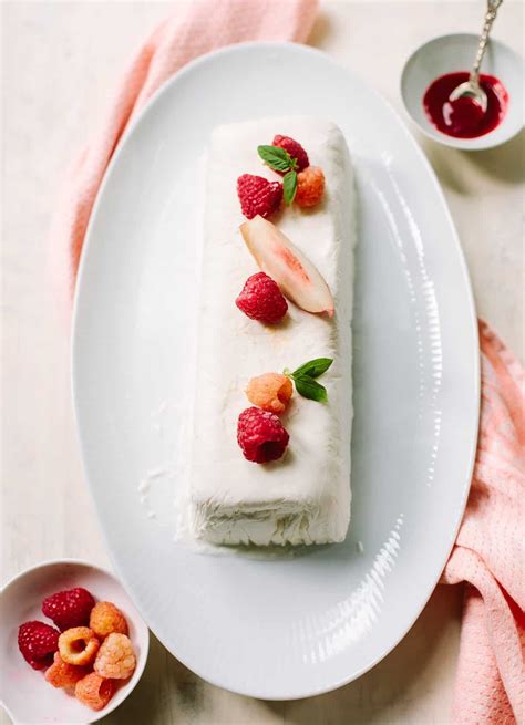 Vanilla Semifreddo Is An Ultra Light Creamy Frozen Dessert That Tastes