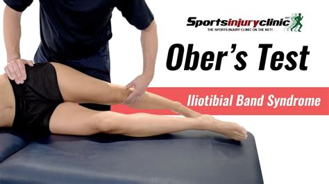 Obers Test Iliotibial Band Tightness Itb Youtube