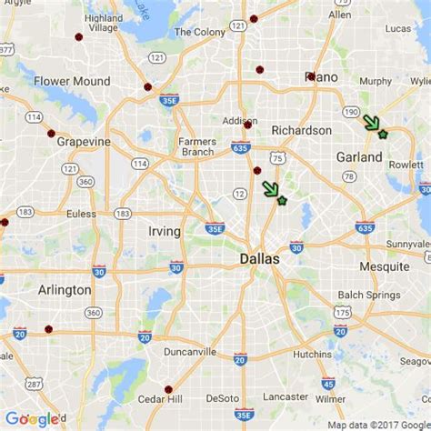 Dallasfort Worth Bandns Scribble Maps