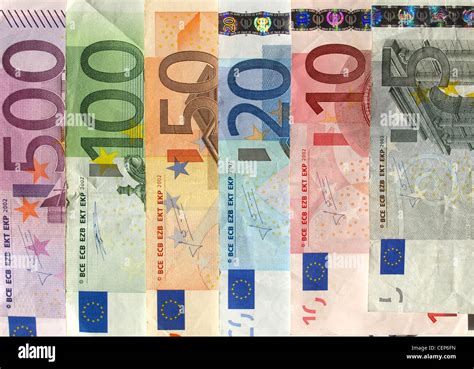 Euro Banknote Currency Of The European Union Stock Photo Alamy