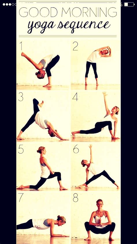 Give this 15 minute morning yoga sequence with the best yoga poses a to build strength and increase flexibility. Good Morning ~ Yoga Sequence!!! 😉 | Trusper