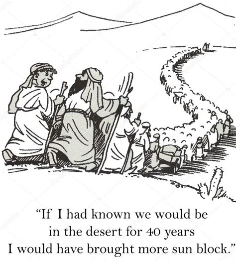 Moses Leads The Jews In The Desert — Stock Photo © Andrewgenn 32606915
