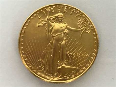 1986 1oz Fine Gold American Eagle 50 Coin Uncirculated Has Reserve
