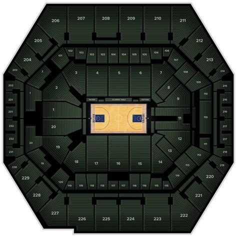 Gainbridge Fieldhouse Seating Chart With Rows