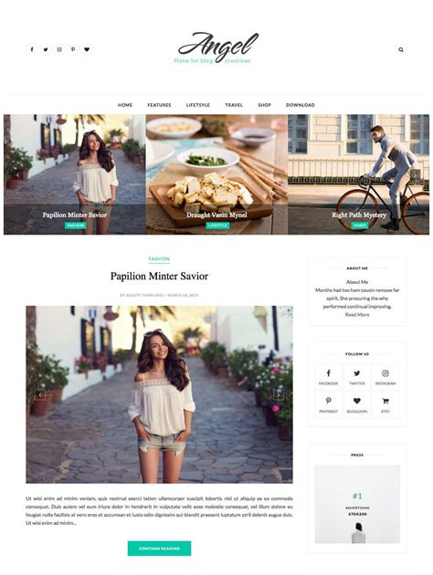 50 Most Beautiful Blogger Templates To Download Blogger Templates