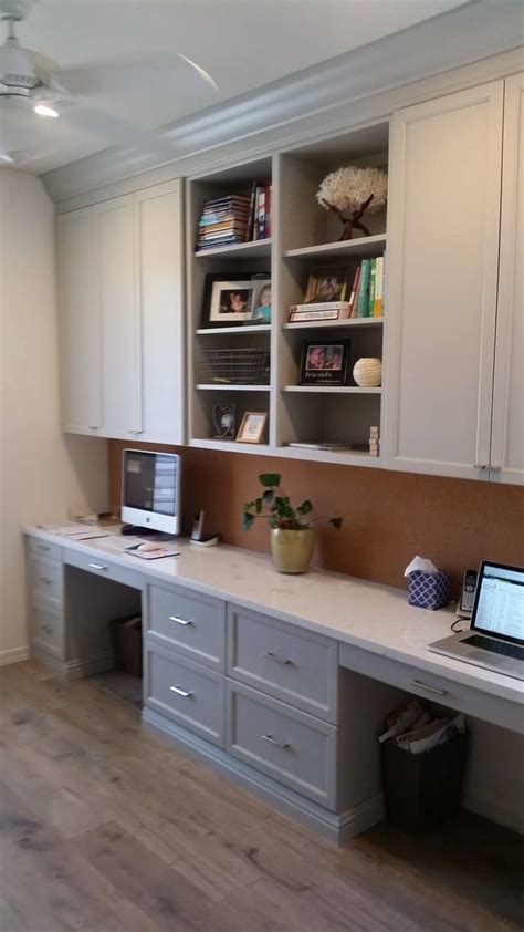 20 Built In Home Office Cabinets Homyhomee
