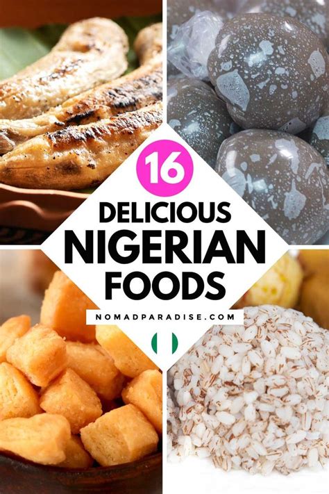 Popular And Traditional Nigerian Food Nigerian Food Food Africa Food