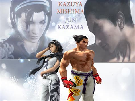 Kazuya Mishima And Jun Kazama By Dragonwarrior Ht On Deviantart