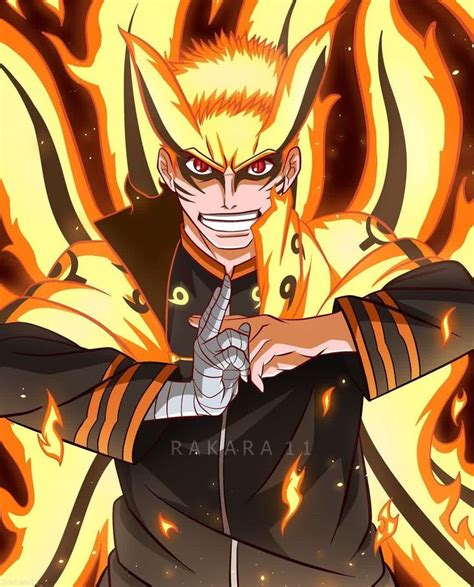 Naruto Baryon Mode Imagem De Anime Personagens De Anime Boruto