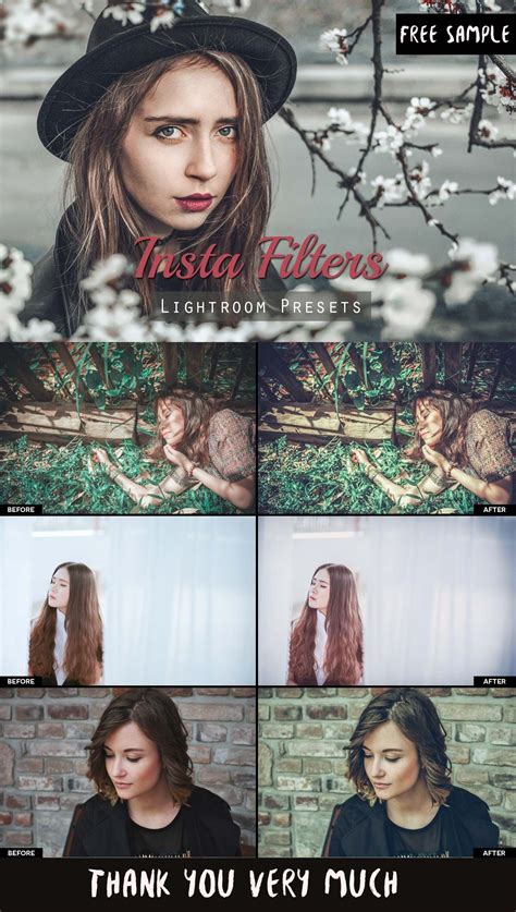 Free Insta Filter Lightroom Presets Lightroom Insta Filters Best