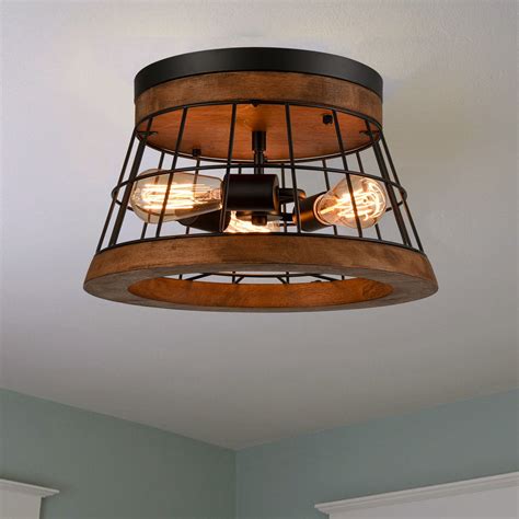 Rustic Farmhouse Ceiling Lights Adding Style To Your Home Ceiling